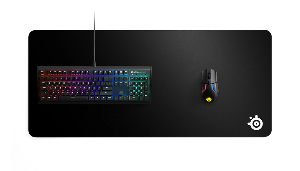 Mousepad Gamer SteelSeries QcK Heavy XXL Preto 90 x 40 x 0,4cm