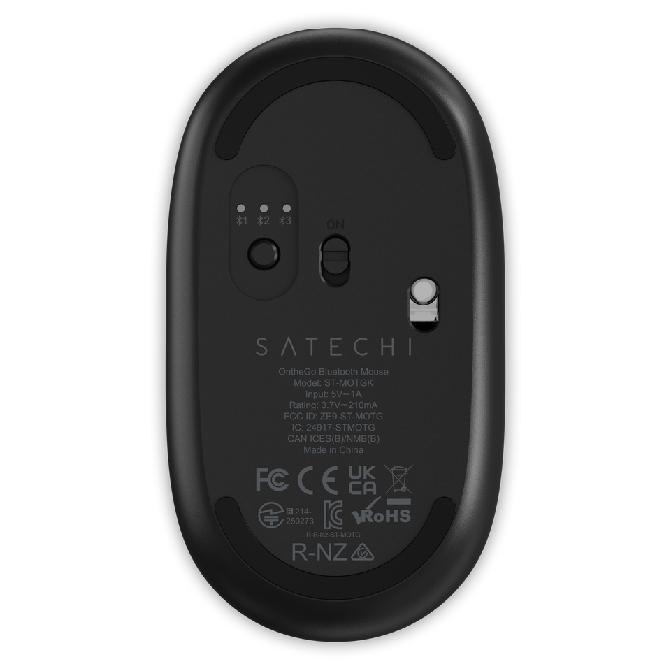 Mouse Satechi Bluetooth OnTheGo - Preto