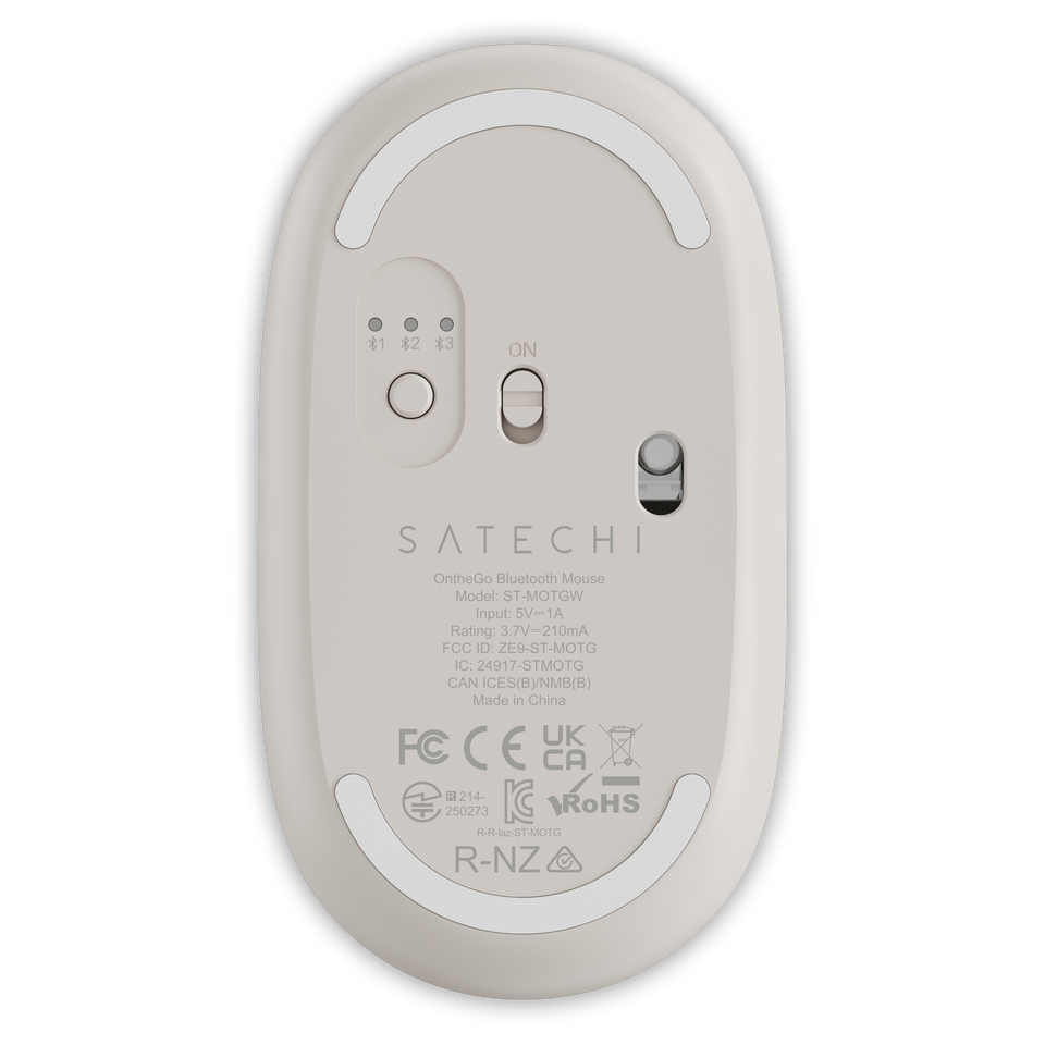 Mouse Satechi Bluetooth OnTheGo - Areia
