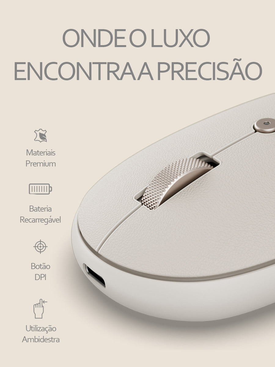 Mouse Satechi Bluetooth OnTheGo - Areia
