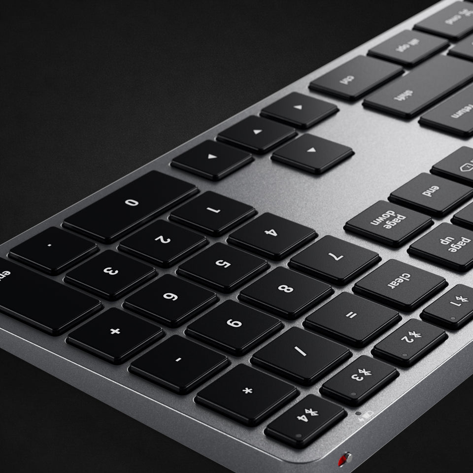 Teclado Satechi Retroiluminado Bluetooth Slim X3 - US - Cinza Espacial