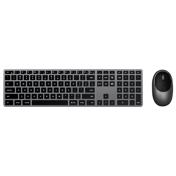 Kit Satechi Teclado X3 E Mouse M1 Sem Fio Cinza Espacial