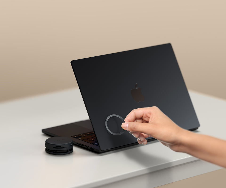 Adaptador Satechi OntheGo Multiportas 7 em 1 - Pretosa