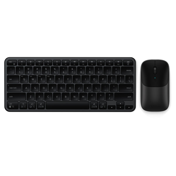 Kit Teclado e Mouse Sem Fio Satechi Slim EX1 e Slim EX - Preto
