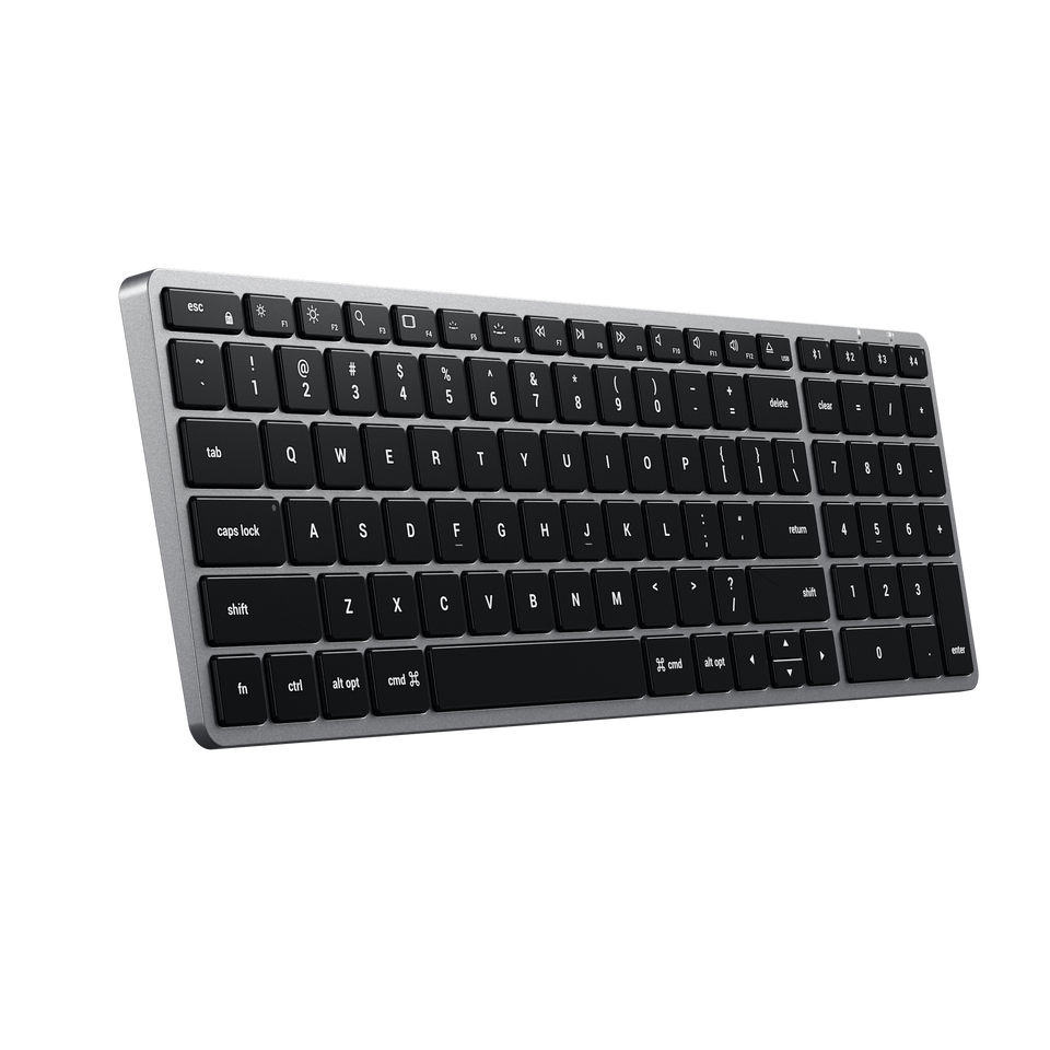 Teclado Satechi Retroiluminado Bluetooth Slim X2 - US - Cinza Espacial