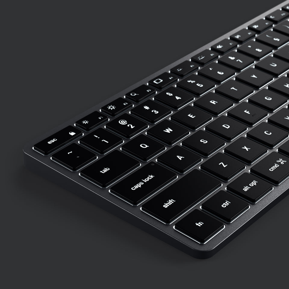 Teclado Satechi Retroiluminado Bluetooth Slim X2 - US - Cinza Espacial