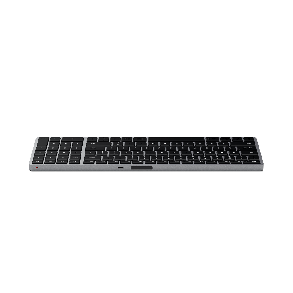Teclado Satechi Retroiluminado Bluetooth Slim X2 - US - Cinza Espacial