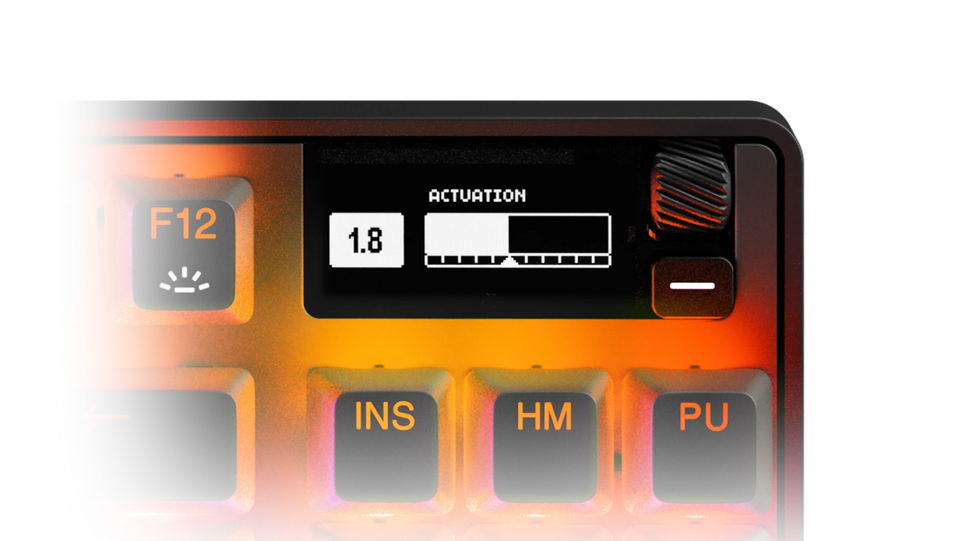 Teclado SteelSeries Apex Pro TKL WL 2023 US Layout Bluetooth