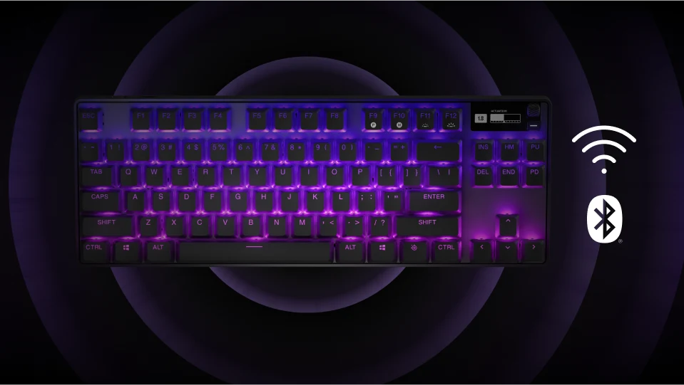 Teclado SteelSeries Apex Pro TKL WL 2023 US Layout Bluetooth