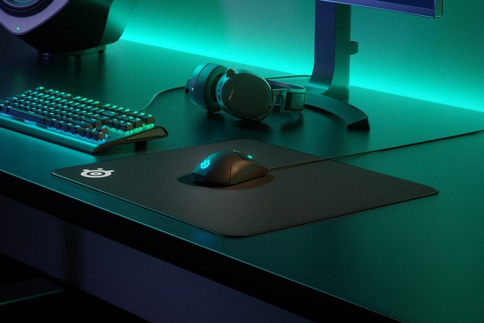 Mousepad Gamer SteelSeries QcK Edge Large Preto 45 x 40 x 0,2cm