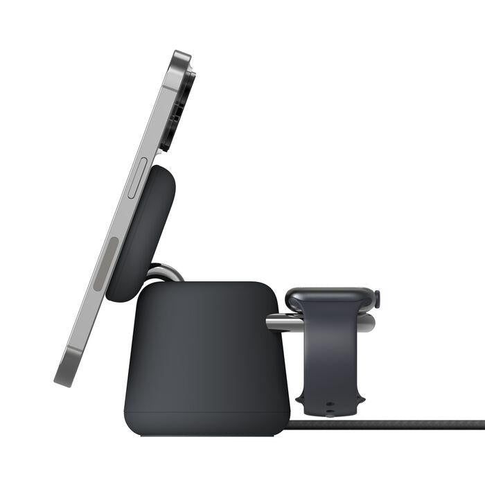 Carregador Sem Fio 2 em 1 MagSafe 15W Belkin Preto