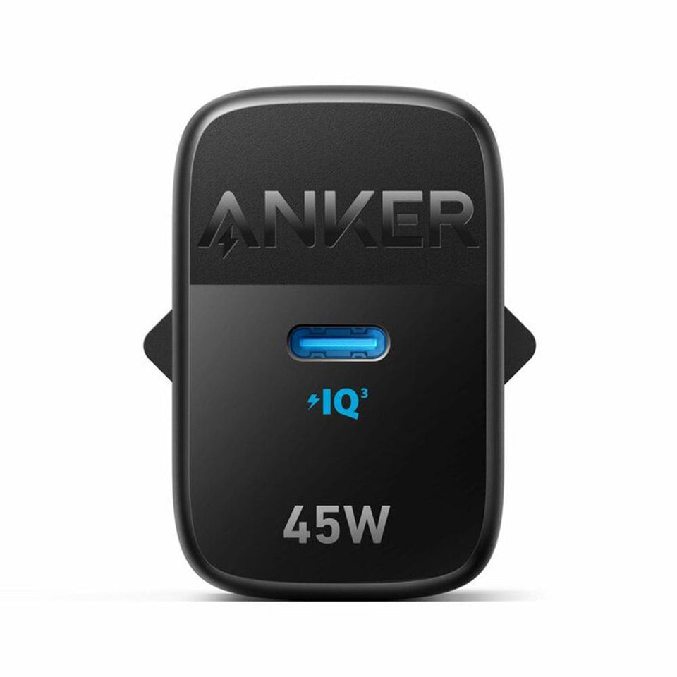 Carregador Anker Super Rápido 313 Usb-c 45w - Preto