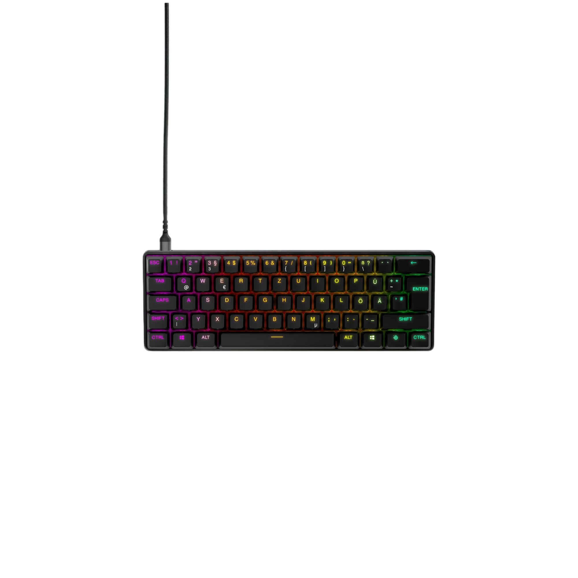 Teclado SteelSeries Apex Pro Mini USB-A Para USB-C – Caprime Commerce