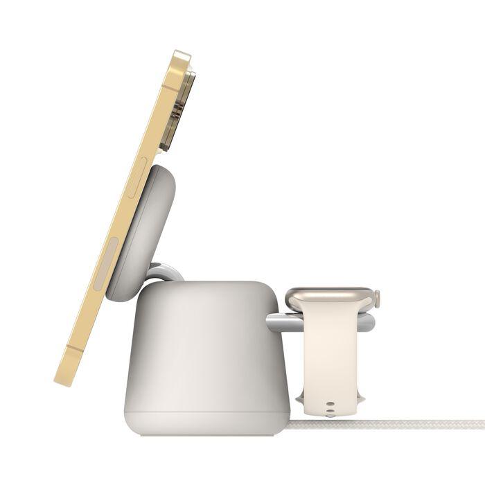 Carregador Belkin 2 em 1 MagSafe 15W p/ iPhone e AirPods