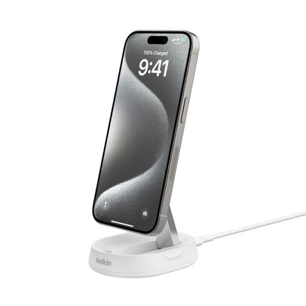 Carregador Belkin Wireless Magnético Qi2 15W Branco