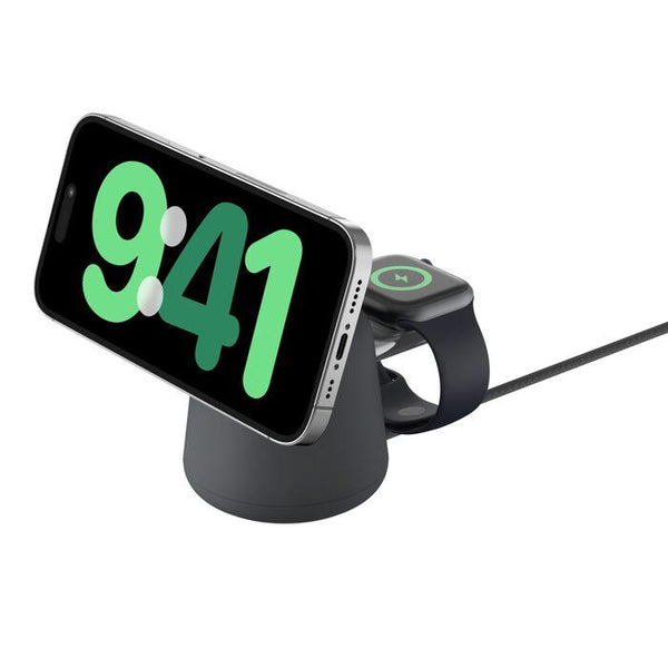 Carregador Sem Fio 2 em 1 MagSafe 15W Belkin Preto
