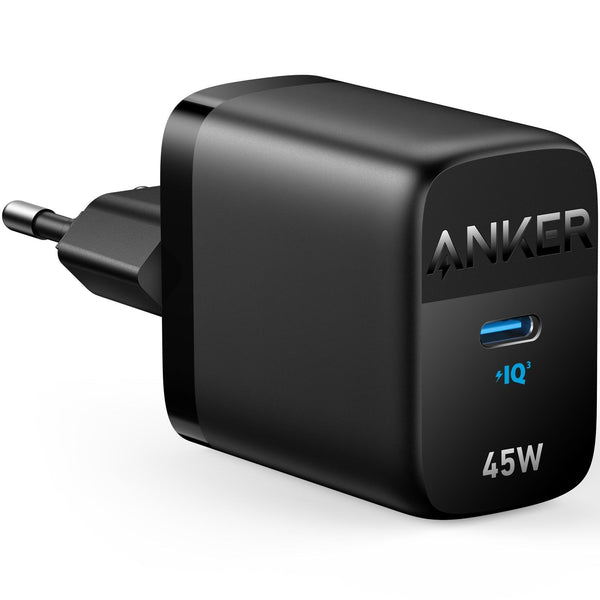 Carregador Anker Super Rápido 313 Usb-c 45w - Preto