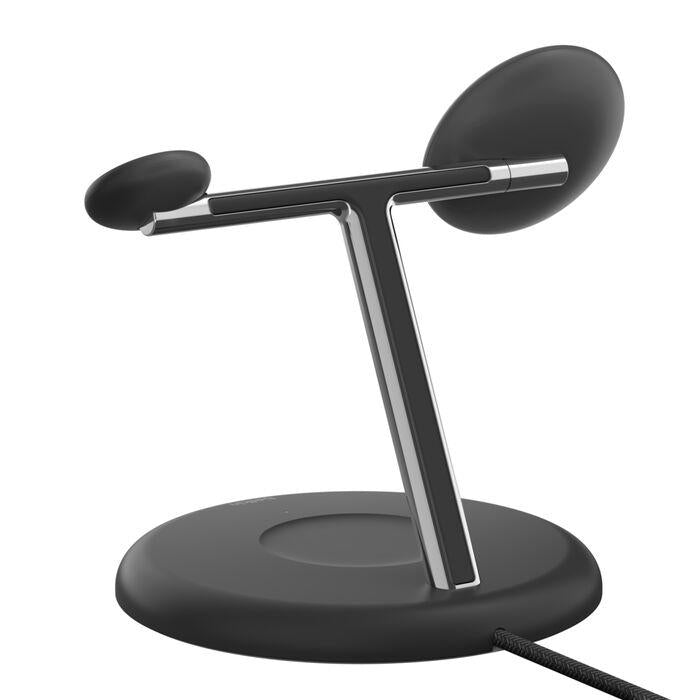 Carregador Belkin 3 em 1 Wireless Qi2 15W Preto