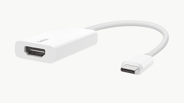 Adaptador Belkin USB-C para HDMI com Dolby Vision 4K 60Hz – Branco