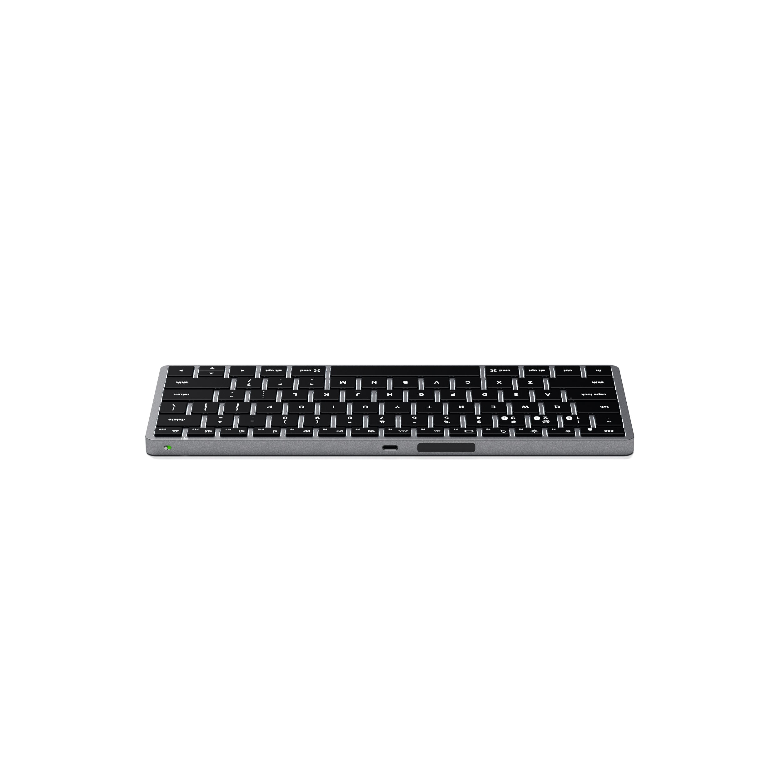 Teclado Satechi Retroiluminado Bluetooth Slim X1 - US - Cinza